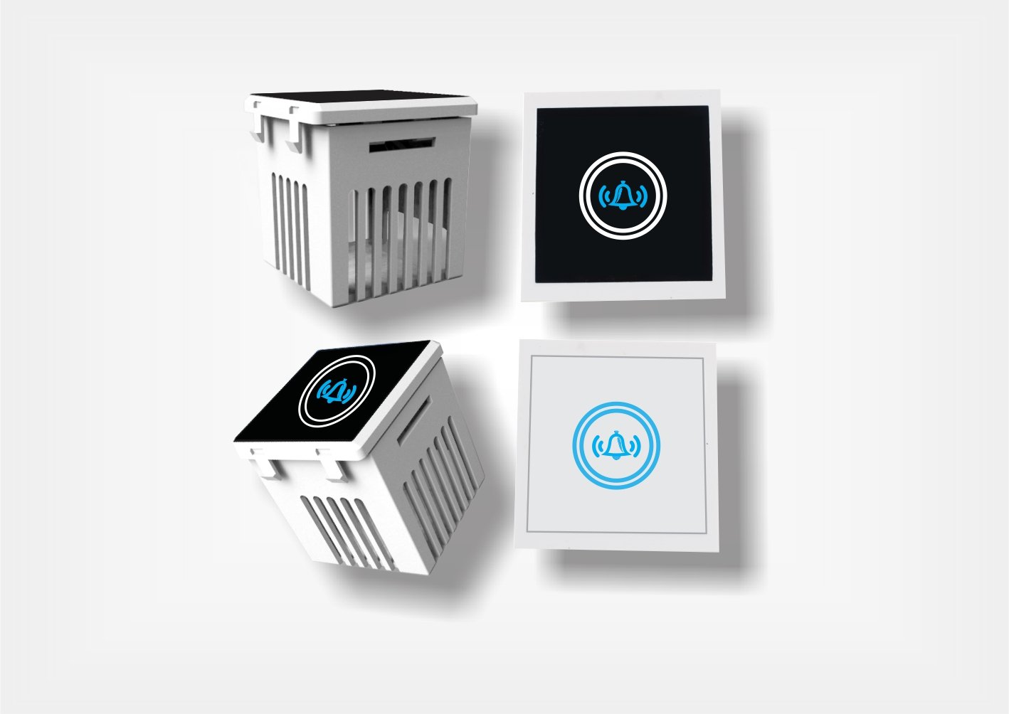 Smart Touch Doorbell - Fits into existing structure