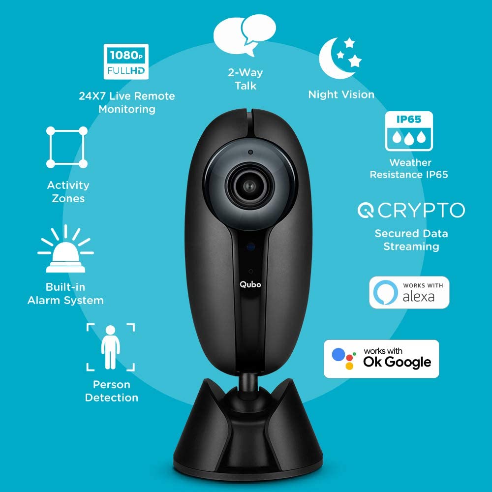 Qubo Home Security Camera - Features
