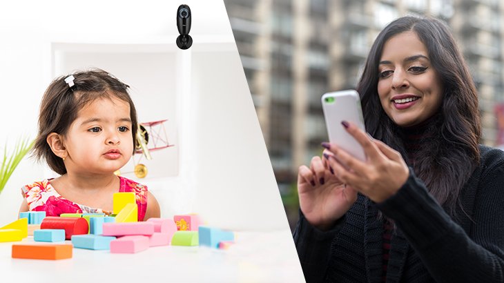 Qubo Home Security Camera - Two way talk