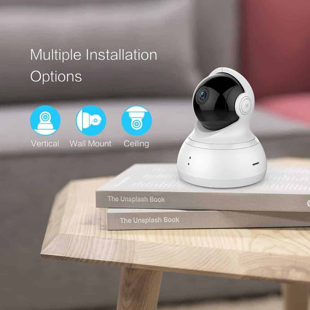 YI Dome Camera 720p - Installation options