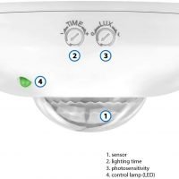 PIR Motion Sensor Ceiling Mounted WD31C - Product 2