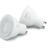 Philips HUE White Ambiance Single Bulb GU10 Dual Pack